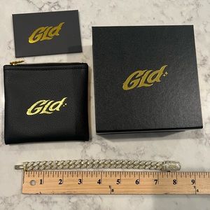 GLD unisex Cuban link bracelet